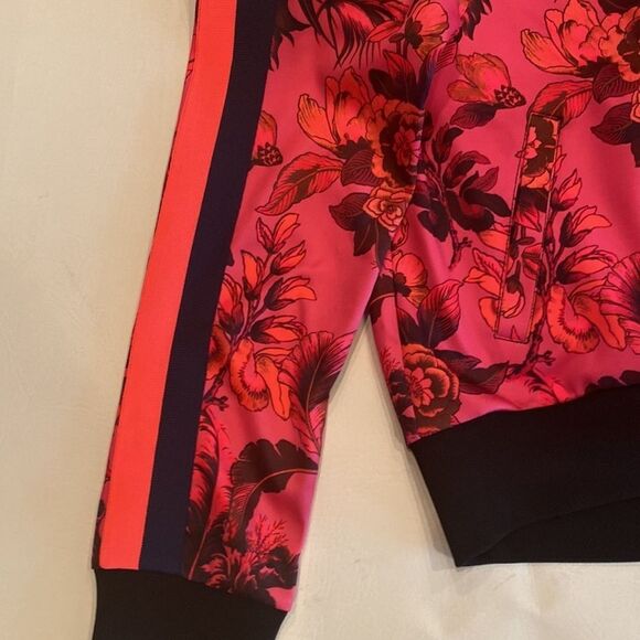 Pam&Gela Pink Paradise Crop Track Jacket Size M - Picture 6 of 6